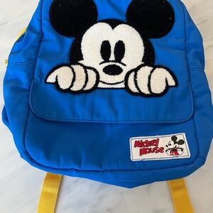 Disney Mickey Mouse Blue Backpack